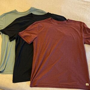 Viori Men's Premium Short Sleeve T-Shirt - Charcoal, Green, Red